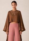 Mocha Blossom Top