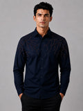 Midnight Branch Embroidered Shirt