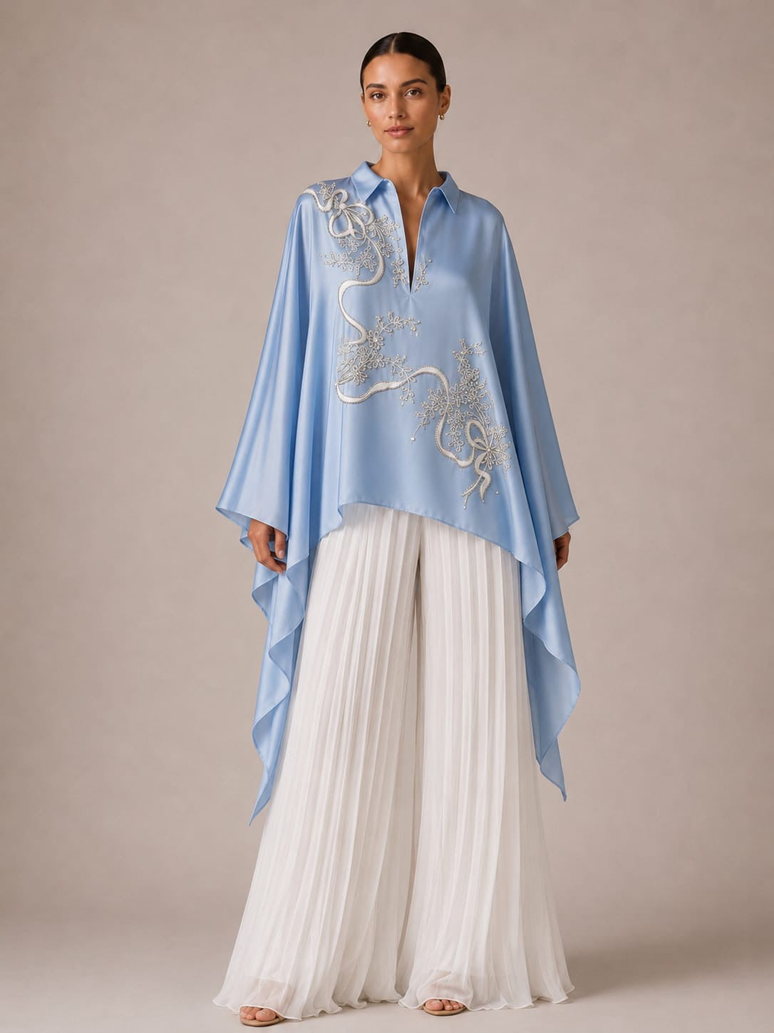 Sky Bloom Top