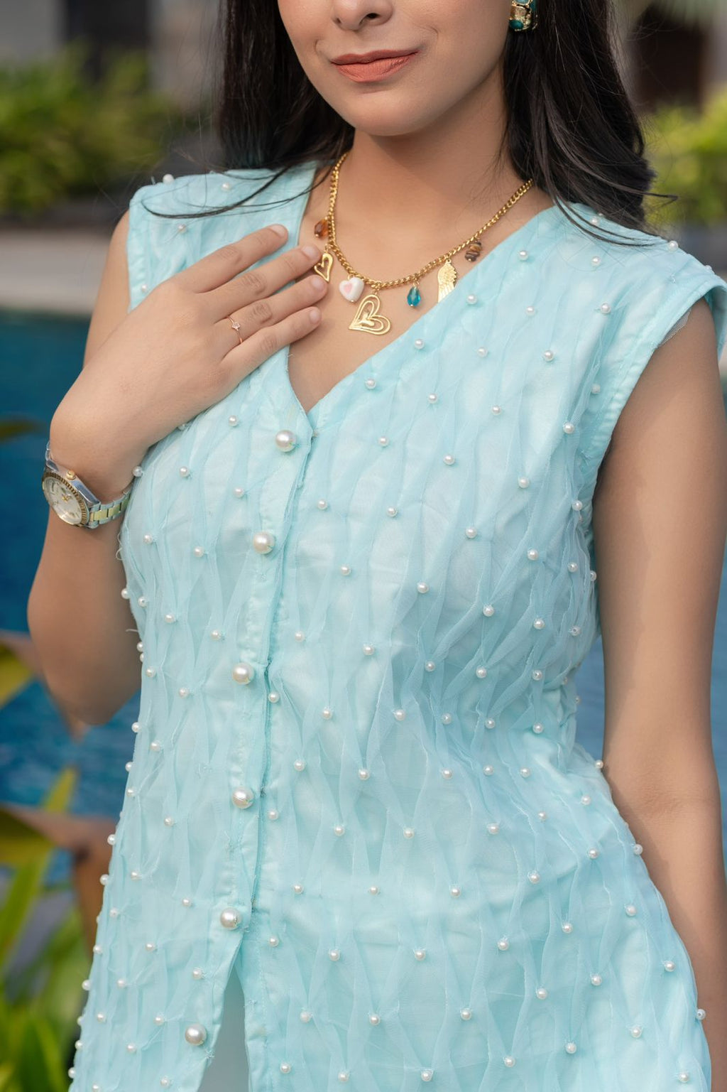 Azure Pearl co-ord set