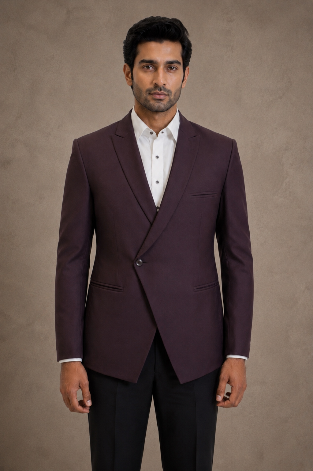 Midnight Merlot Blazer