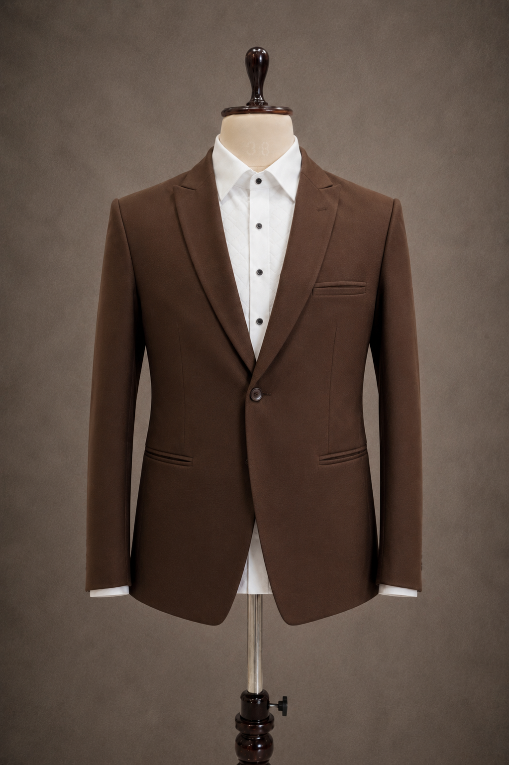Mocha Brown Classic Blazer