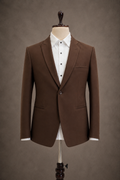 Mocha Brown Classic Blazer
