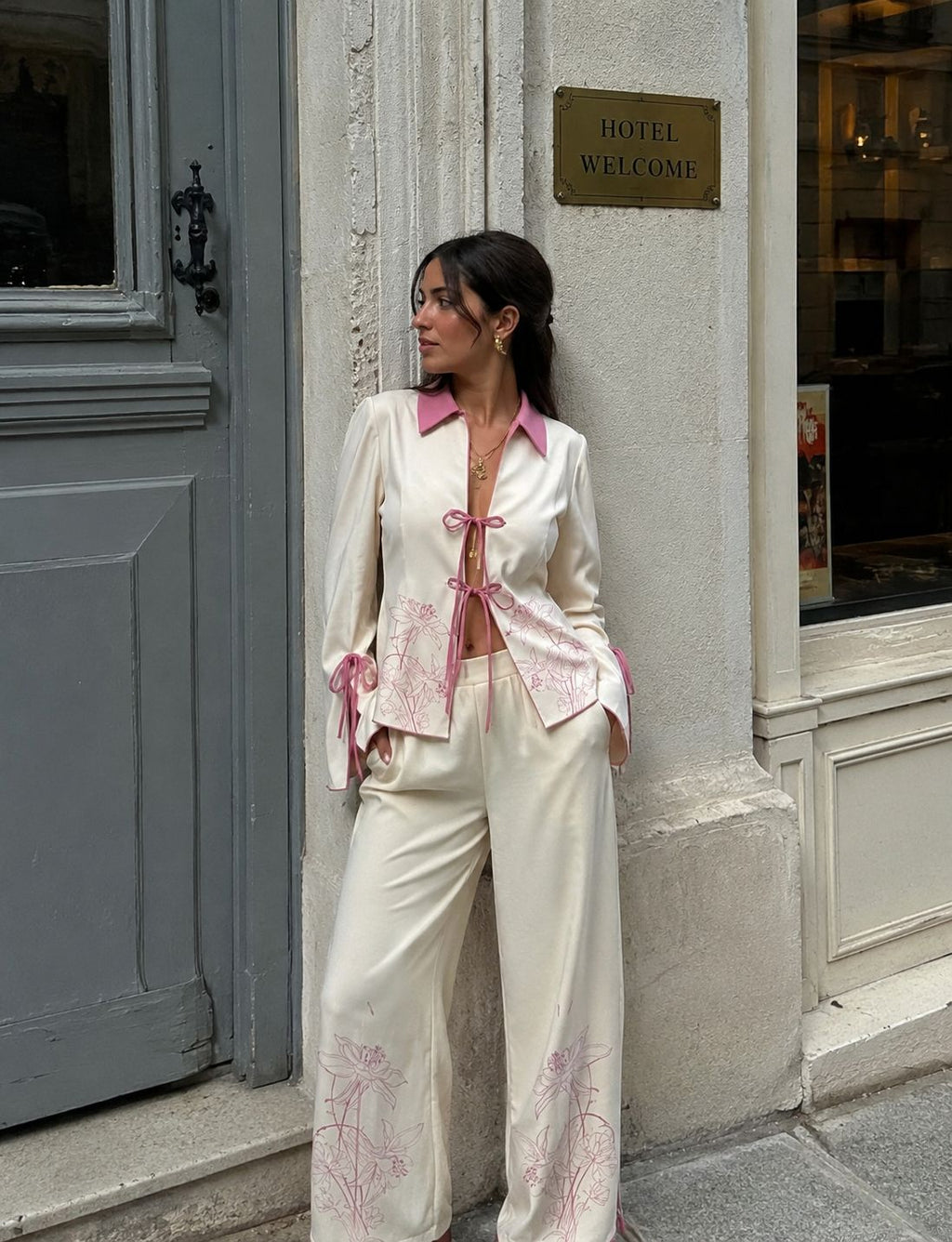 Blush bloom co-ord set