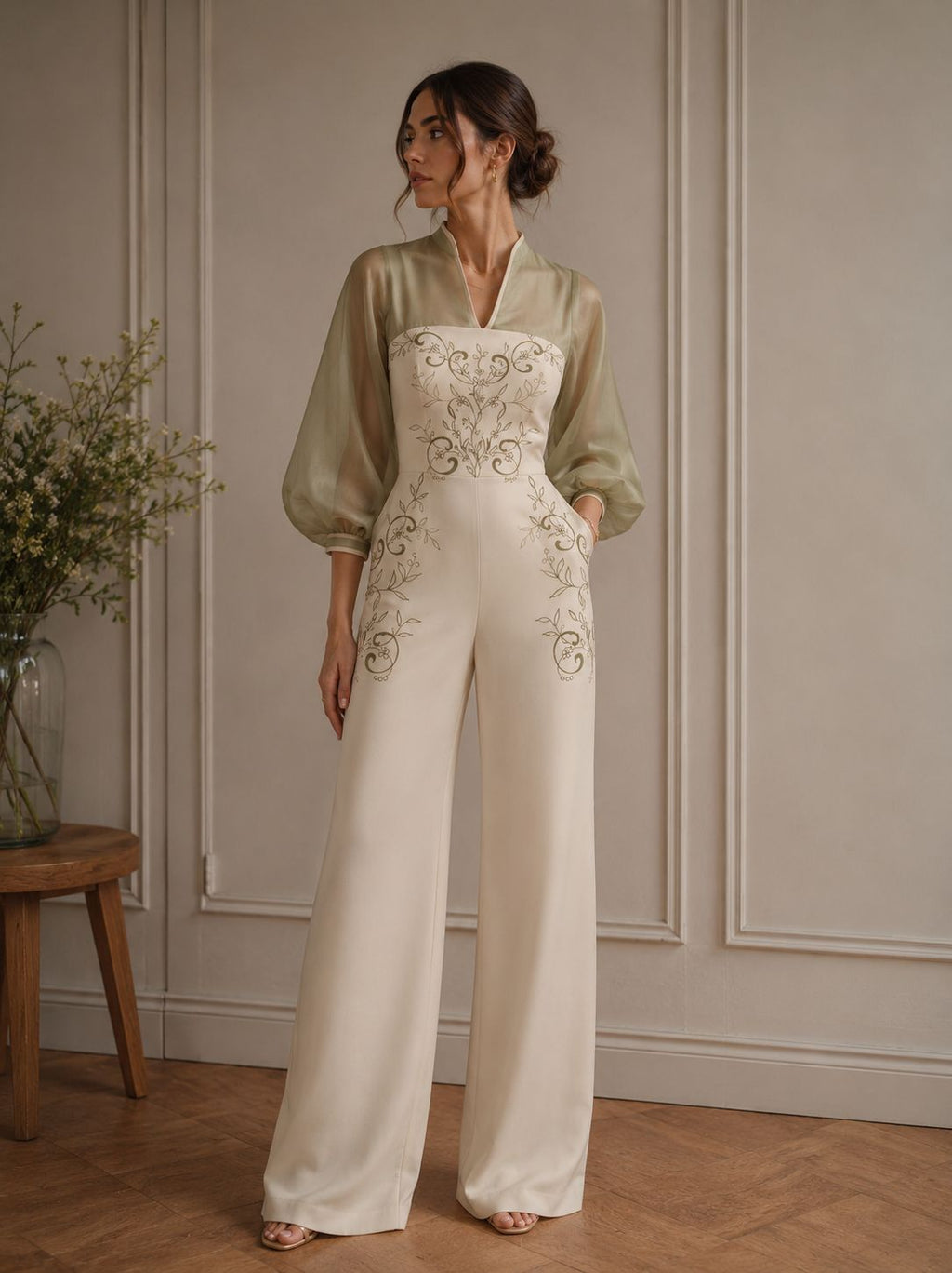 Sage Whisper Jumpsuit