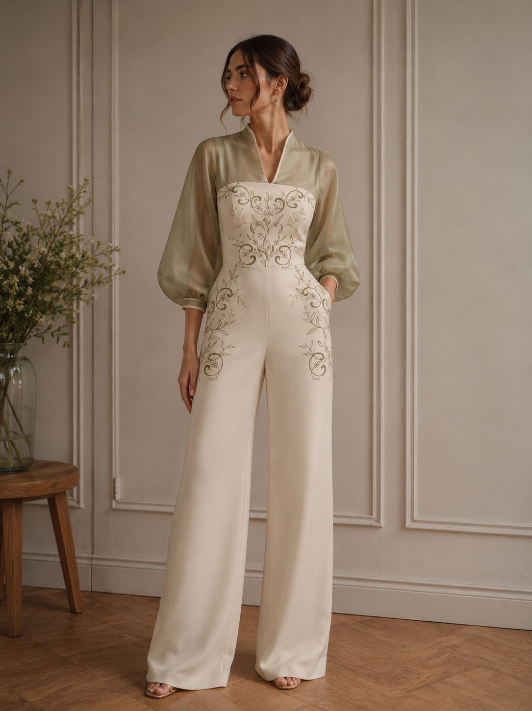 Sage Whisper Jumpsuit