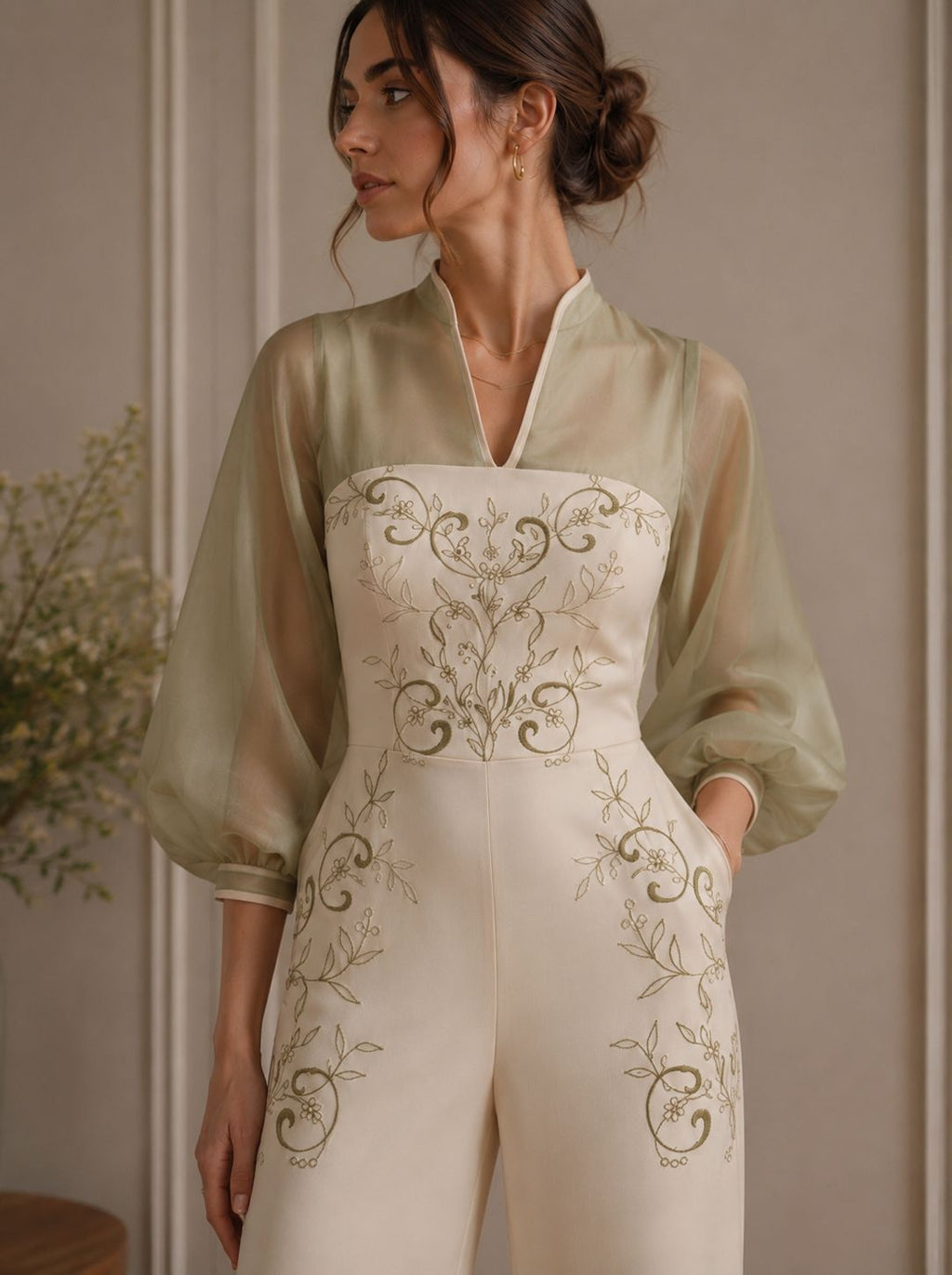 Sage Whisper Jumpsuit