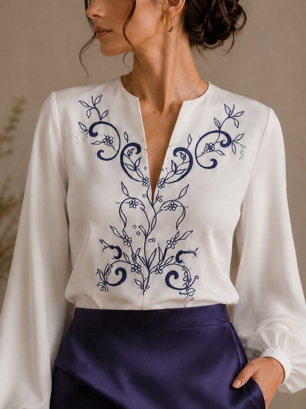 Midnight Ivy Top