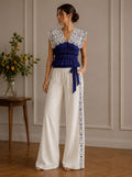 Cobalt Lace Co-Ord Set