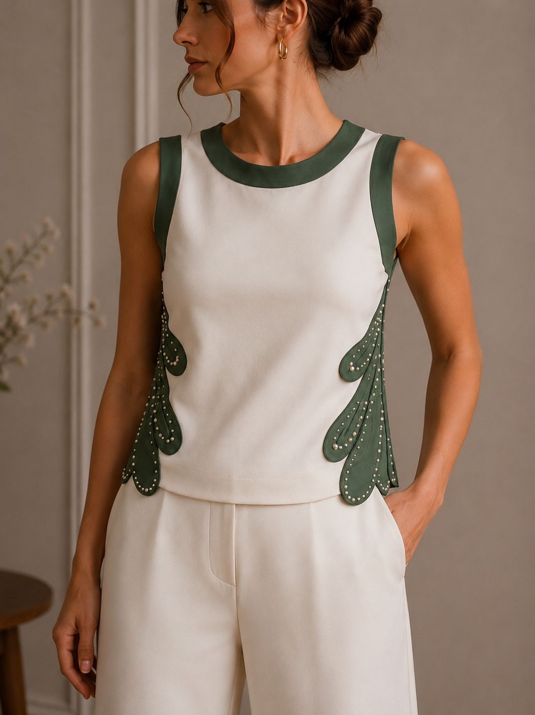 Evergreen Crest Co-Ord Set