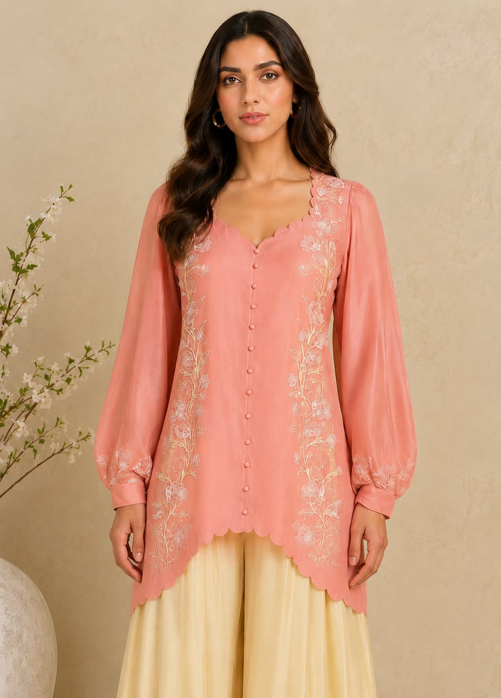 Peach Petal Ensemble