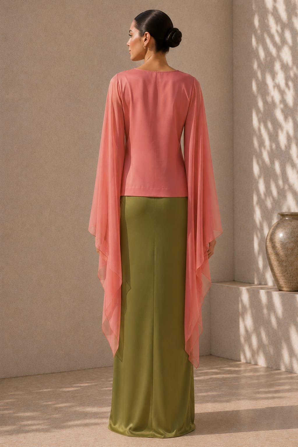 Coral Bloom Top