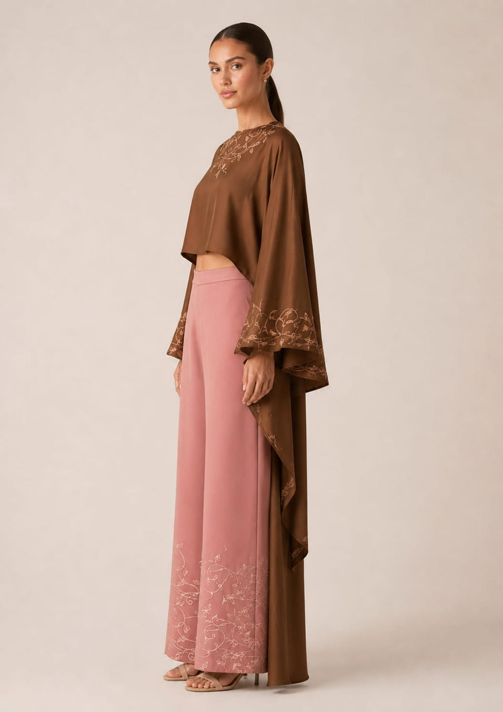 Mocha Blossom Top