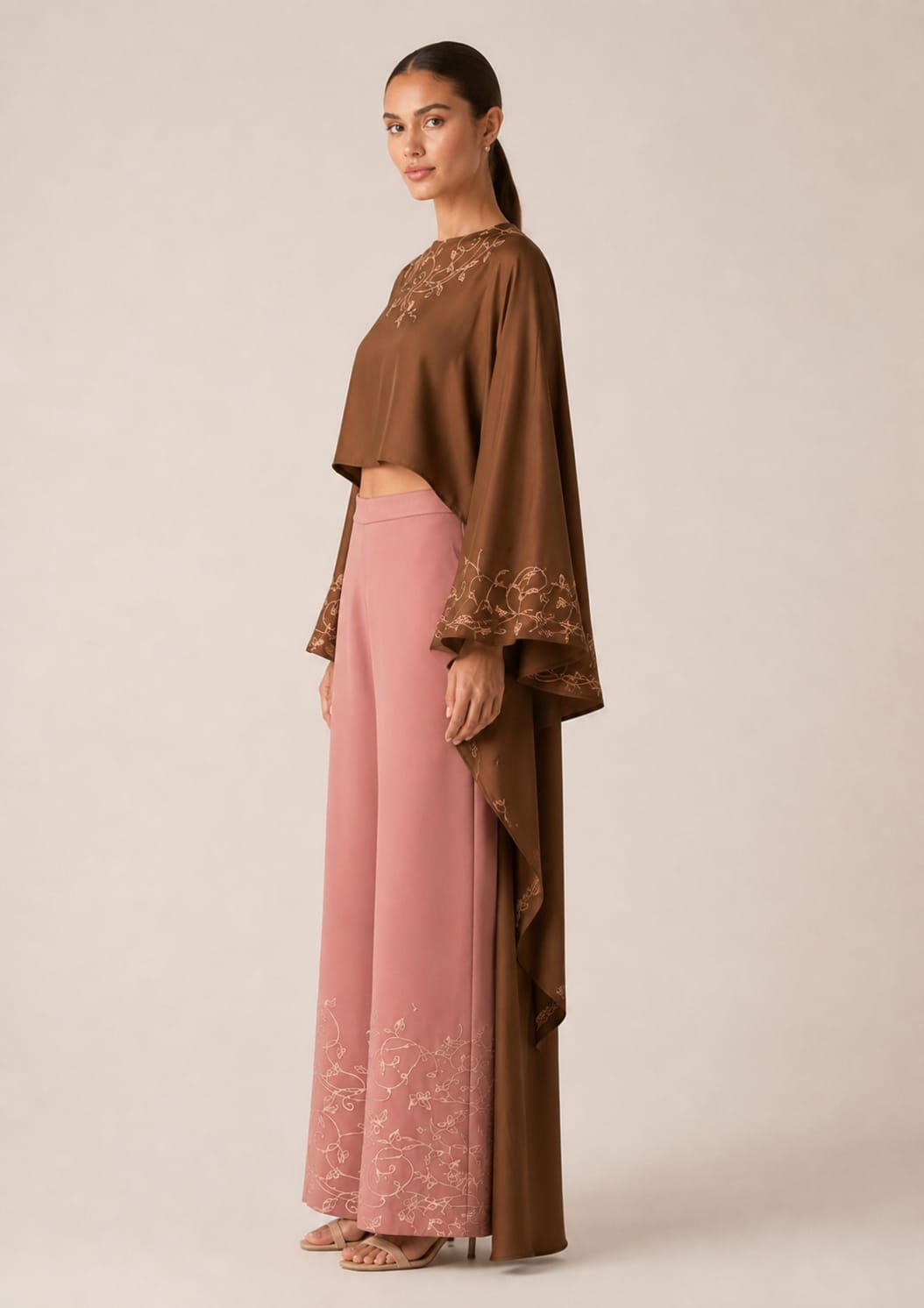 Mocha Blossom Top